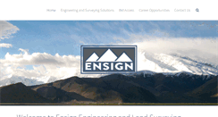 Desktop Screenshot of ensigneng.com